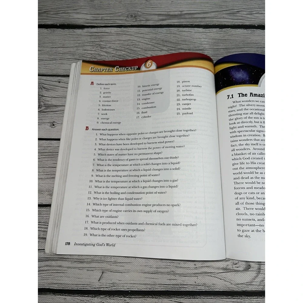 Investigating God's World Textbook Science Health Fourth Edition Softcover